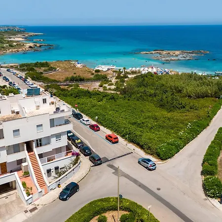 アパート Beachfront With Amazing Sea View Balconies オートラント