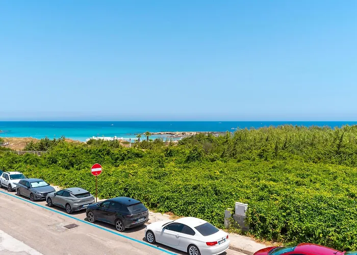 公寓 Beachfront With Amazing Sea View Balconies
